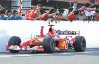 Michael Schumacher és a Ferrari-istálló álmodni sem mert eredményesebb szezonról, mint amilyen végül a 2002-es lett