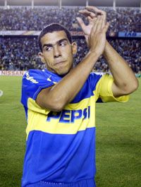 Még Carlos Tévez, a Boca ásza is megtapsolta a Bolívar játékosait