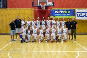 A Vasas Akadémia élvonalban szereplő csapata Forrás: vasasbasket.hu