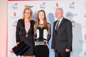 A mindössze 15 éves Varga Grétát választották az év ifjúsági korú atlétájának Forrás: atletika.hu