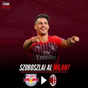 Olaszországban már azt is megnézték, hogyan festene Szoboszlai Milan-mezben Fotó: Eterno Milan