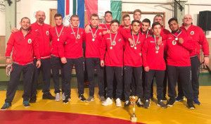A Csepeli BC győztes alakulata az idei utánpótlás-csapatbajnokságon Forrás: MBSZ