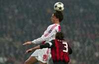 Ibrahimovic (balra) és Maldini újfent megküzdhet egymással a Bajnokok Ligájában