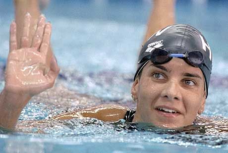 Rohan az idô, lassan tíz éve, hogy Egerszegi Krisztina búcsút intett az úszásnak
