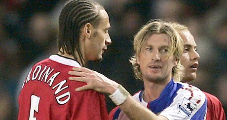 Rio Ferdinand és Robbie Savage még véletlenül sem barátkoztak