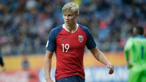 Erling Haaland a norvég felnőttválogatottban még csak két meccsen játszott, gólt nem szerzett Fotó: squawka.com