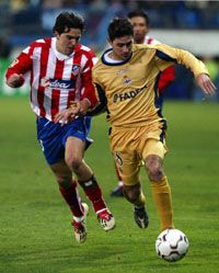 Contra (jobbra) a Víctor, csapata, az Atlético pedig a Depor elleni párharcot nyerte meg (Fotó: Reuters/Paul Hanna)