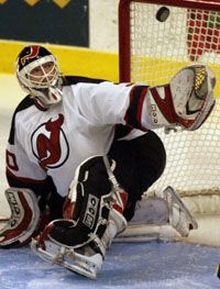 Martin Brodeur, a Devils kapusfenoménja 68. alkalommal védett hibátlanul az NHL-ben