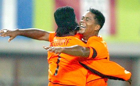 Clarence Seedorf (balra) és Patrick Kluivert számos nagy siker részese volt