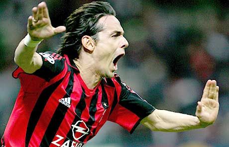Filippo Inzaghi elsô félidôbeli góljára még érkezett válasz, de a lesipuskás csatár köré épülô milánói támadógépezet a végén kétszer áttörte a lyoni gátat