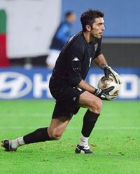 Gianluigi Buffon influenza miatt nem ôrizheti a Juventus kapuját az Old Traffordon (Fotó: Afp)