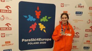 Fekete Lilla ezüstérmet szerzett az Európai Téli Parajátékokon