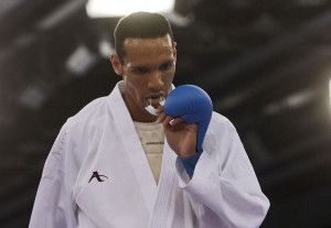 Tadissi Martial három győzelem után maradt alul Forrás: karate.hu