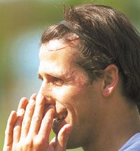 Zavadszky Gábor vallja: a focit és a lemezeit egy életen át kell játszani (Fotó: Farkas József)