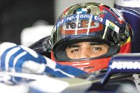 Juan Pablo Montoya a nyári szünetet edzésre használta, mert tudja, a magyarországi hôségben az erônlét dönthet (Fotó: Árvai Károly)