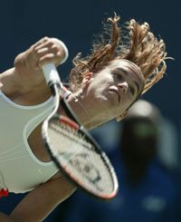 Amélie Mauresmo a negyeddöntôig jutott az idei US Openen