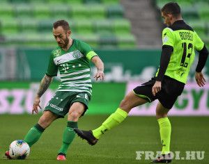 Borbély Ákos végigjátszotta a Kaposvárban a Ferencváros elleni mérkőzést Fotó: fradi.hu/facebook.com