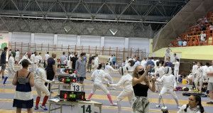 Nagyjából hatszáz fiatal párbajtőröző részvételével rendezték meg az Olimpici országos bajnokságot Keszthelyen Forrás: hunfencing.hu