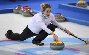 A curlinges Nagy Laura aranyérmes vegyes párosban Forrás: olimpia.hu
