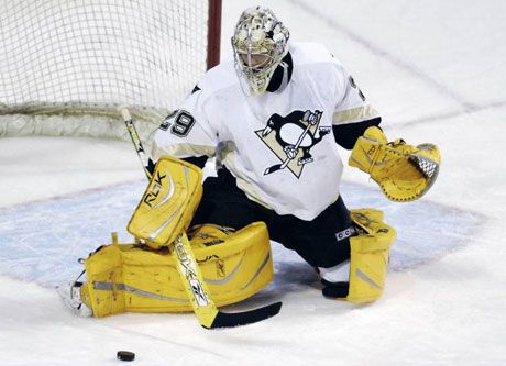 Marc-Andre Fleury remek védései is kellettek a Pittsburgh sikeréhez