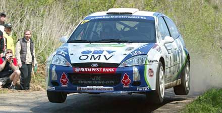 Benik Balázs Ford Focus WRC-je