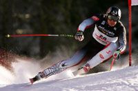 Michael Walchhofer (képünkön) volt a legjobb a Val Gardena-i szuper-G-viadalon, de az összetettben továbbra is Bode Miller vezet