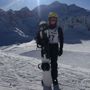 Vincze Zsófia vágya, hogy eredményeit látva egyre több fiatal kezdjen snowboardozni