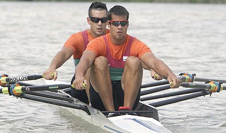 Petô Tibor (elöl) szerint a közelmúltban nem úgy szerepeltek, ahogy elvárták maguktól, az olimpián javíthatnak