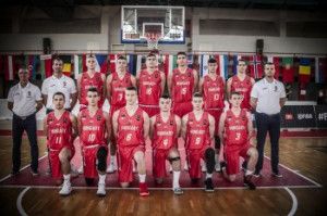 A magyar U18-as fiúválogatott Forrás: fiba.basketball