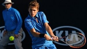 Ugyancsak idei siker volt a junior Roland Garros párosgyőzelme a spanyol Nicola Kuhn társaként Forrás: mti