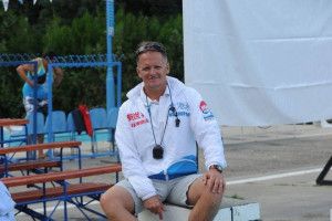 Gellért Gábor szövetségi kapitány természetesen elégedett volt versenyzőivel minden idők legsikeresebb világbajnoksága után Fotó: Karnok Csaba