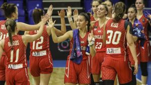 A szerbek ellen is diadalmaskodott az U20-as női válogatott Fotó: Tóth Zsombor / FIBA.basketball