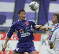 Feczesin Róbert beválogatása miatt az Újpest neheztel a szövetségre (fotó: M. Németh Péter)
