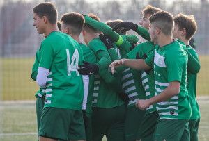 Van okuk az örömre a Ferencváros U15-ös játékosainak Forrás: fradi.hu