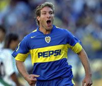 Martín Palermo gólja kevés volt a Boca Juniors üdvösségéhez