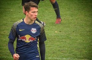 Major Sámuel (18) tétmérkőzésen is pályára lépett a Lieferingben Forrás: RB Salzburg