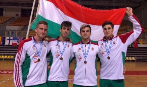 Kevésbé jött ki a lépés a fiú párbajtőrcsapatnak a belgrádi világkupán Forrás: Magyar Vívó Szövetség
