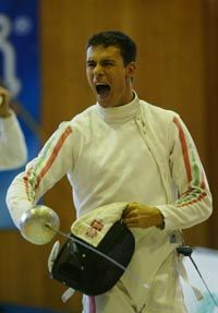 A már korábban olimpiai kvótát szerzô Balogh Gábor ragyogó teljesítménnyel jutott be a vasárnapi döntôbe (Fotó: Danis Barna)