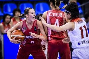 Nagy csatában szerezte meg a kilencedik helyet a magyar válogatott Fotó: FIBA