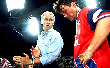 Mester és tanítványa: Giovanni Trapattoni (balra) és Lothar Matthäus a Bayernnél már dolgozott együtt. Kérdés, Salzburgban lesz-e erre módjuk