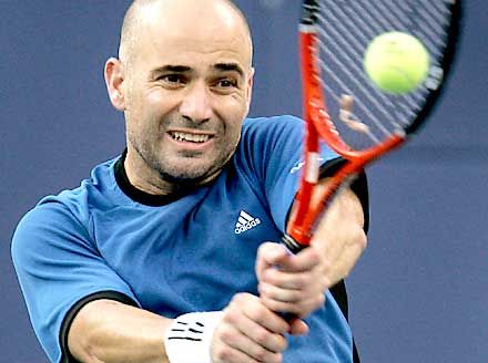 Agassi a második és a harmadik szettben élete egyik legjobb teljesítményét nyújtotta