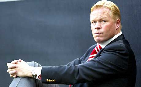 Ronald Koeman, a Benfica szakvezetôje