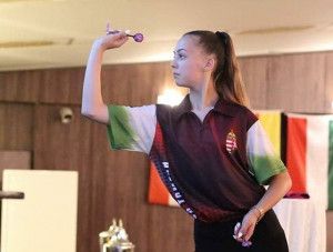 Kovács Tamara a BDO World Masters-versenyen is remekelt Forrás: Magyar Darts Szövetség