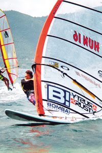 Pártos György jól szerepelt a Formula Windsurf-bajnokságon