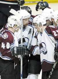 A Colorado Avalanche hokisai négy gólt ünnepelhettek kedd este