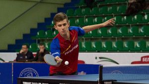 A román fiú-asztaliteniszsport legnagyobb ígérete, a 17 éves Christian Pletea napi öt-hat órát tréningezik Forrás: ITTF