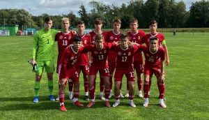 Ikszelt a szlovénokkal az U16-os válogatott Forrás: mlsz.hu