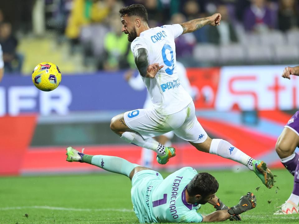 Caputo lőtte az első gólt a Fiorentinának (Fotó: Getty Images)