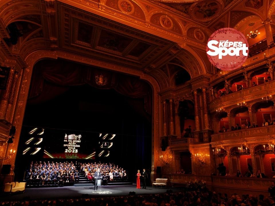 A budapesti Operaház tavaly után másodszor adott pazar körítést a sportgálának
