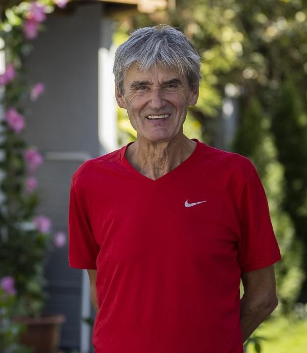 Légrádi Gábornak 71 évesen is a sport a szenvedélye (Fotó: Koncz Márton)